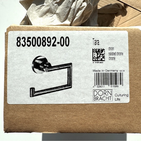 Dornbracht Tara Toilet Tissue Holder in Polished Chromee - Picture 4 of 4